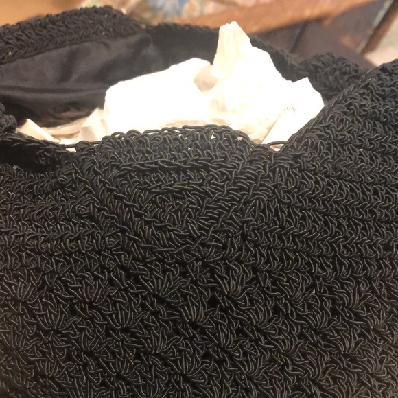 Excellent condition macramé tote, Fully lined. - Picture 3 of 8